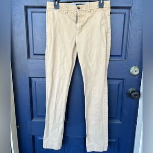 Tommy Hilfiger Men's Khaki Beige Chino Pants